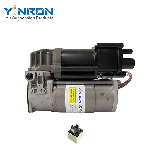 For BMW 7 Series F01 F02 air suspension compressor pump with relay 37206875176 37206864215 37206789450 37206868998