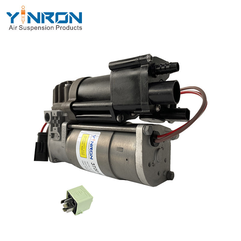 For BMW 7 Series F01 F02 air suspension compressor pump with relay 37206875176 37206864215 37206789450 37206868998