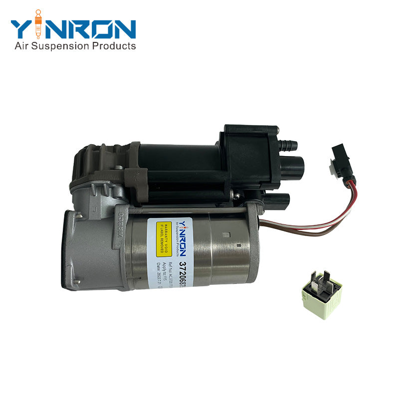 Air suspension compressor pump with relay 37206875177 for BMW X5 F15 X6 F16