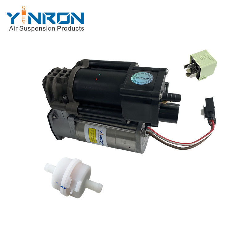 Air Suspension Compressor Pump for BMW X5 F15 X6 F16 - 37206875177 (with Relay & Air Filter)