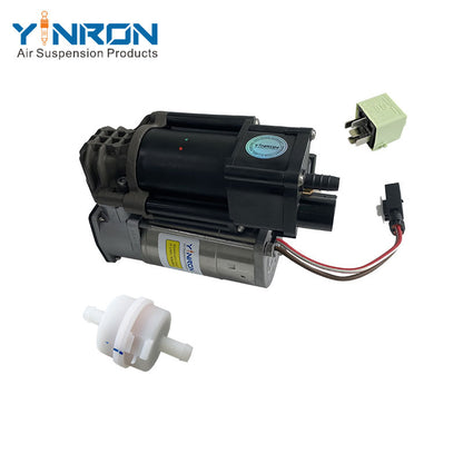 Air Suspension Compressor Pump for BMW X5 F15 X6 F16 - 37206875177 (with Relay & Air Filter)