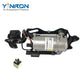Fit for BMW X5 F15 X6 F16 air compressor pump assembly with bracket and valve block OEM 37206875177