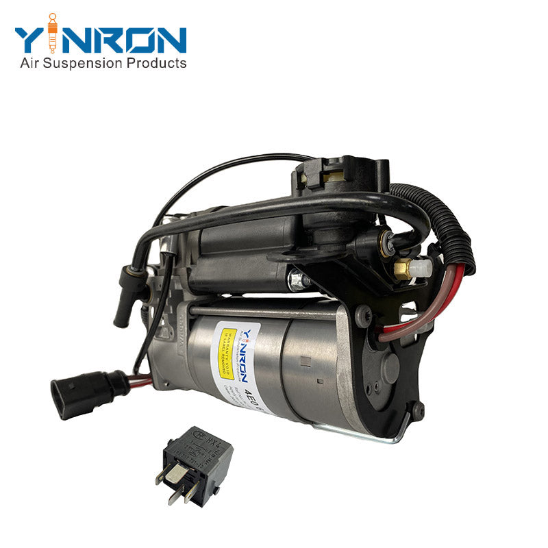 4E0616007A 4E0616007C for Audi A8 D3 4E W12 air suspension compressor pump with relay