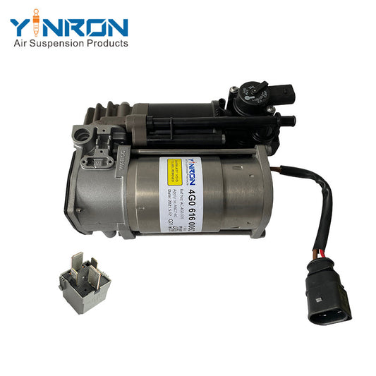 Air compressor pump with relay for Audi A6 C7 4G OEM 4G0616005D 4G0616005C