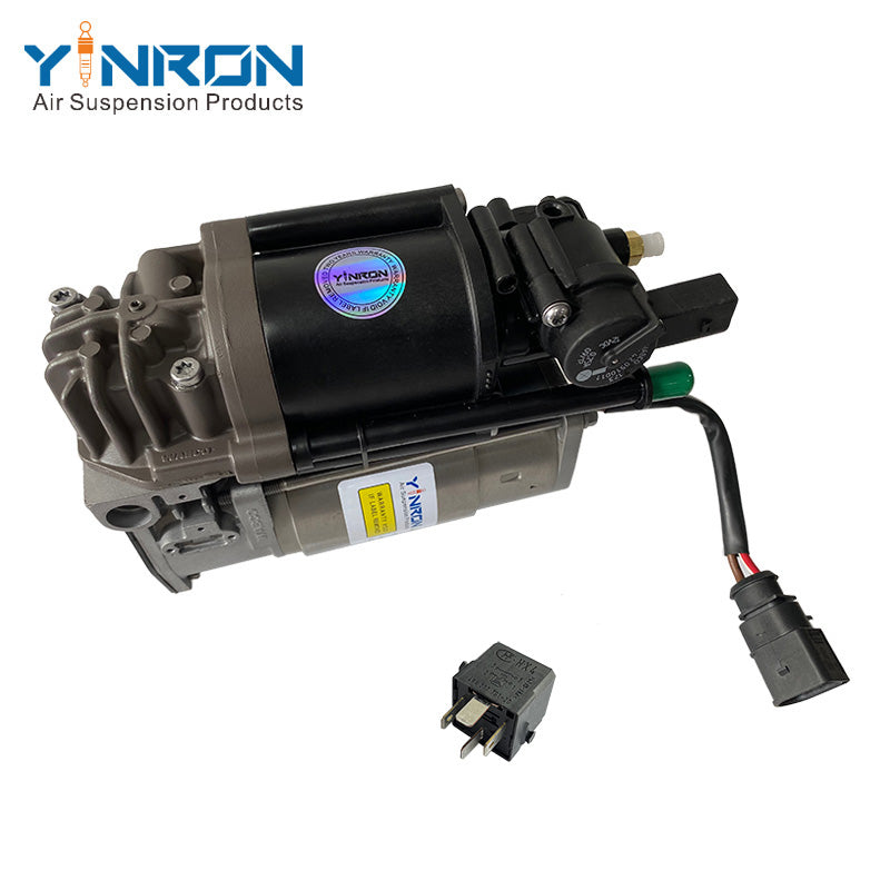 Air compressor pump with relay suitable for Audi A8 D4 4H 4H0616005C air supply unit