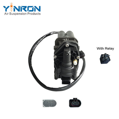For Audi A6C8 A7 A6S6 (2019 - 2022) air compressor pump with relay 4K0616005B 4K0616005C 4K0616005D
