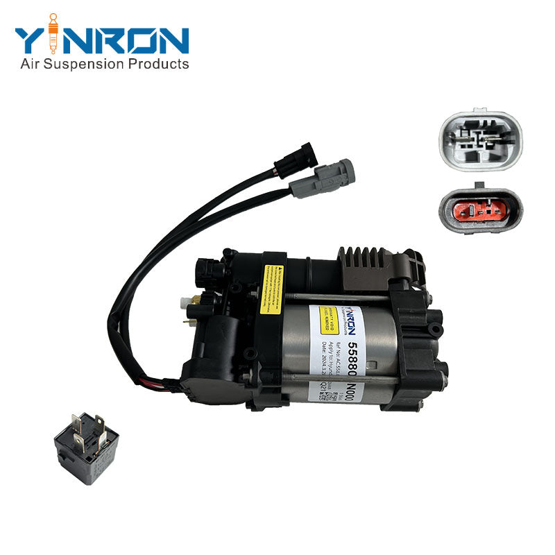 Air compressor pump with relay for Hyundai Equus Genesis Centennial (2009-2016) 558803N000 558803M000 558813M000 55880-3N000