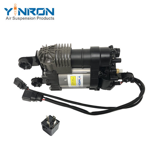 For Porsche Macan 95B pneumatic air suspension compressor pump with relay 95B 616 006C 95B 616 006D