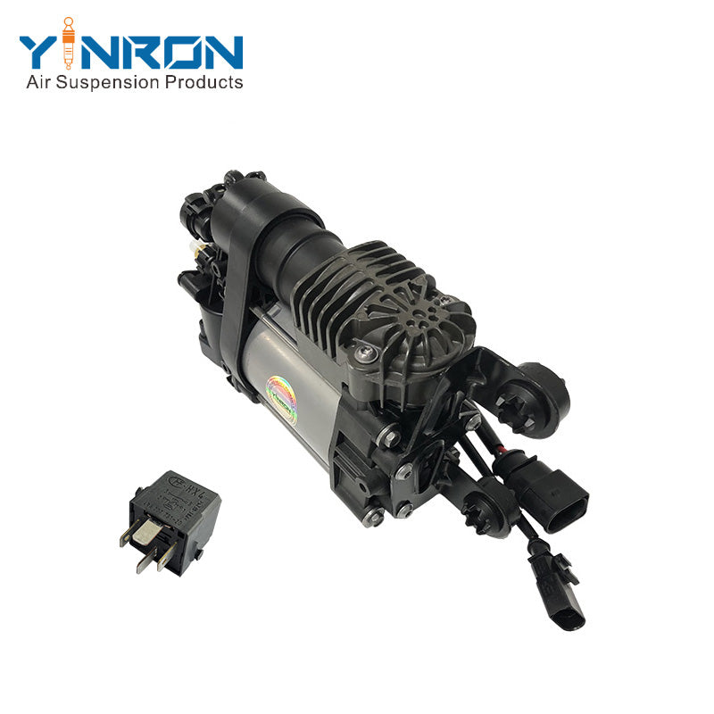 For Porsche Macan 95B pneumatic air suspension compressor pump with relay 95B 616 006C 95B 616 006D