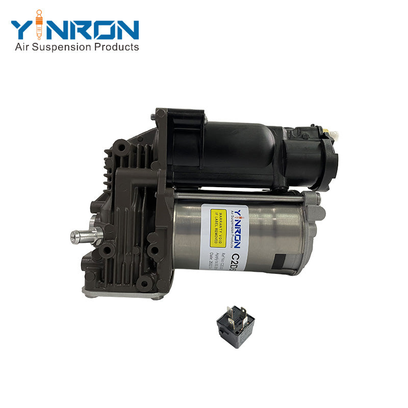 Air suspension compressor pump with relay for Jaguar XJ C2D5825 C2D26813 C2D31933 C2D34552