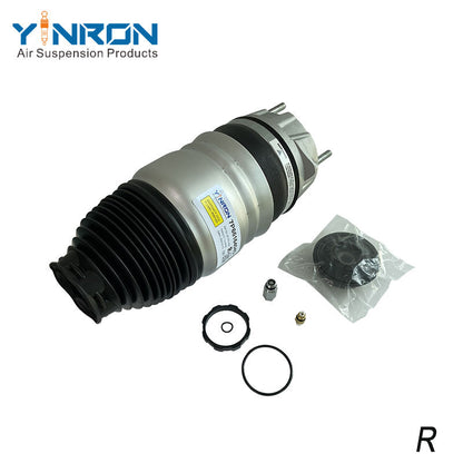 Full 45deg view of VW Touareg II 7P front air suspension spring (7P6616404G)