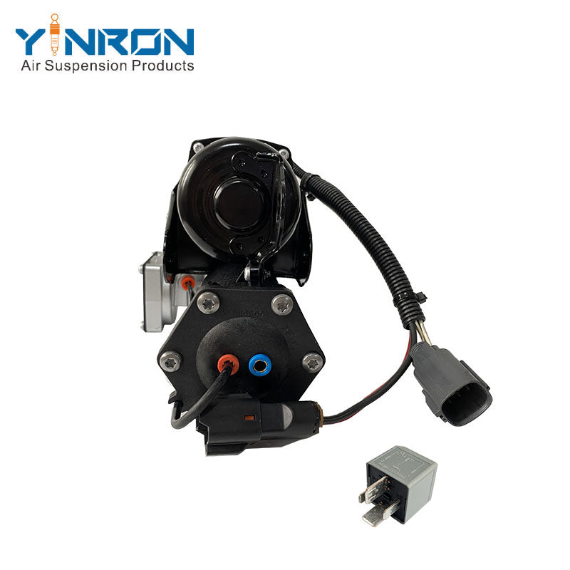 Air Suspension Compressor Pump for Land Rover Discovery 3 or Range Rover Sport - LR044360 (with Relay)