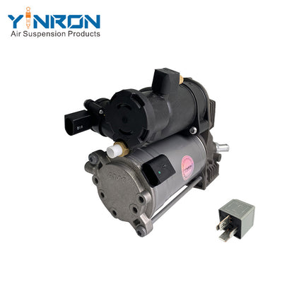 LR088859エアコンプレッサーポンプ、ランドローバーレンジローバーL494エアサプライユニット（リレー付き）に適合