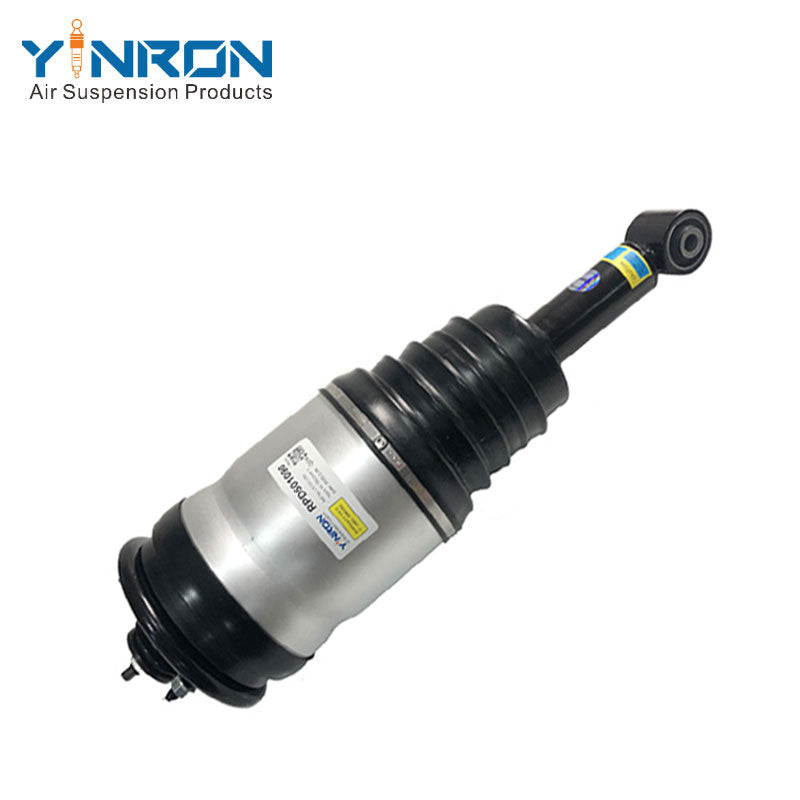 Side profile view of Land Rover Discovery 3 / Range Rover Sport L320 rear air suspension strut (non-VDS), RPD501090