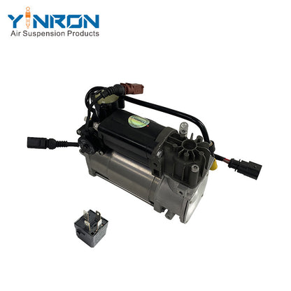 YINRON Air Suspension Compressor 3D0616005M for Bentley – Side View with Quality Certification Label