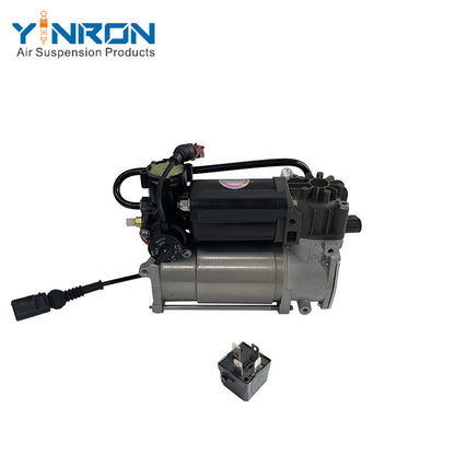 YINRON Air Suspension Compressor Pump 3D0616005M for Bentley – Top View Showing Motor and Wiring