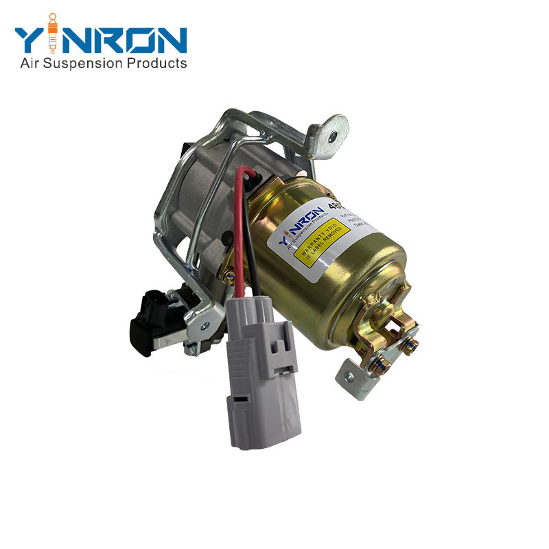 Full 45 degree view of Air Suspension Compressor Pump for Toyota Harrier / Lexus RX300, RX330, RX350 (4891048010, Without Relay)