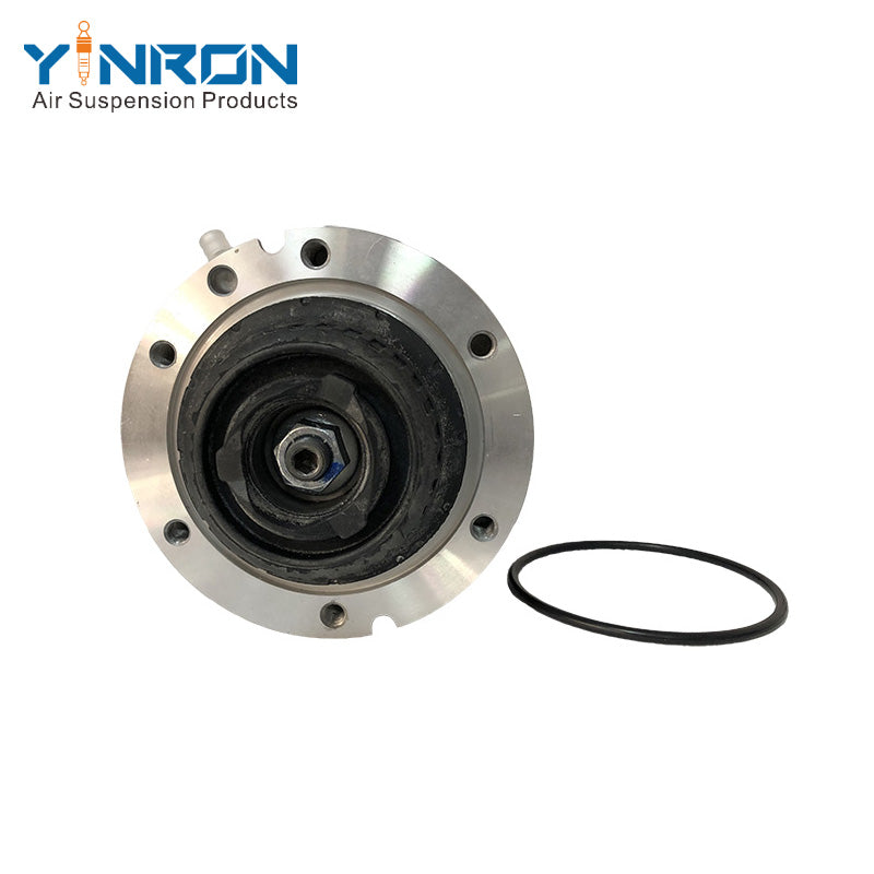 Detailed bottom mounting view for Audi A6 C5 Allroad Quattro front air suspension strut (4Z7413031A)
