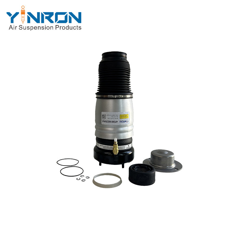 3D perspective angle view for Audi A6 C6 4F front air suspension spring (4F0616039AA, 4F0616040AA)