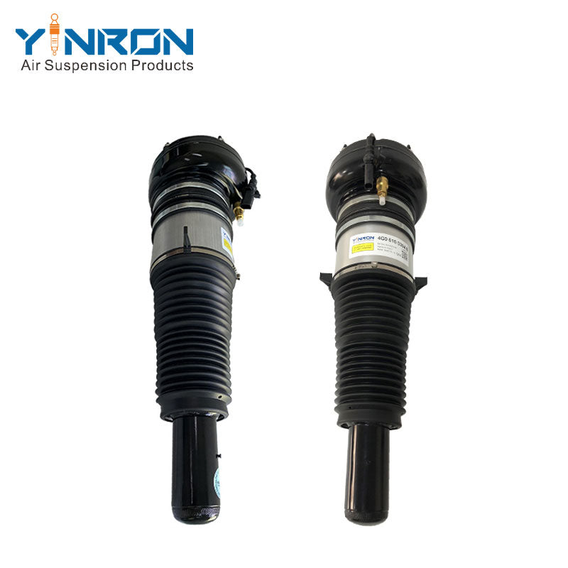 Full set view for Audi A6 C7 4G front air suspension struts (4G0616039AB)