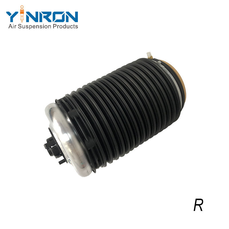 Top-down perspective view for Audi A6 C7 4G rear right air suspension spring (4G0616002R)