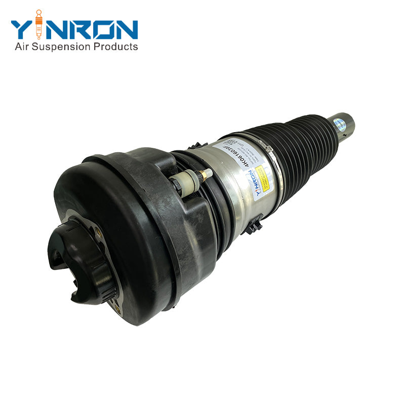 Detailed bottom mounting base view for Audi A6 C8 A7 front air suspension strut (4K0616039M)
