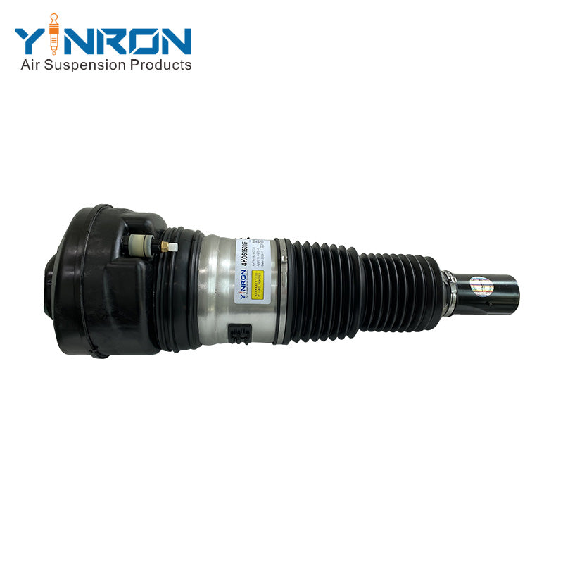 Straight eye-level view for Audi A6 C8 A7 front air suspension strut (4K0616039M)