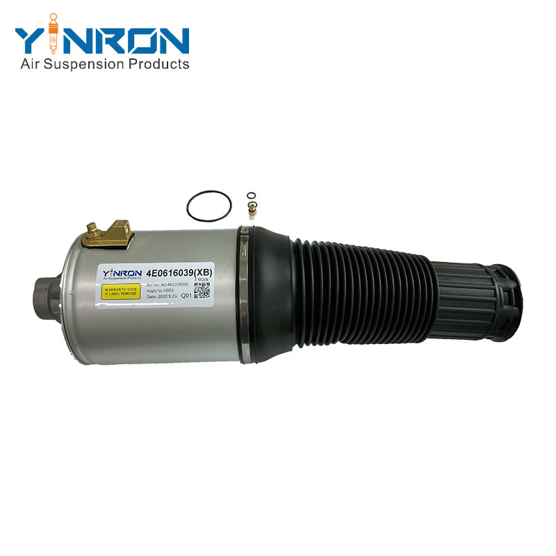 Straight eye-level view for Audi A8 D3 4E front air suspension spring (4E0616039AF)