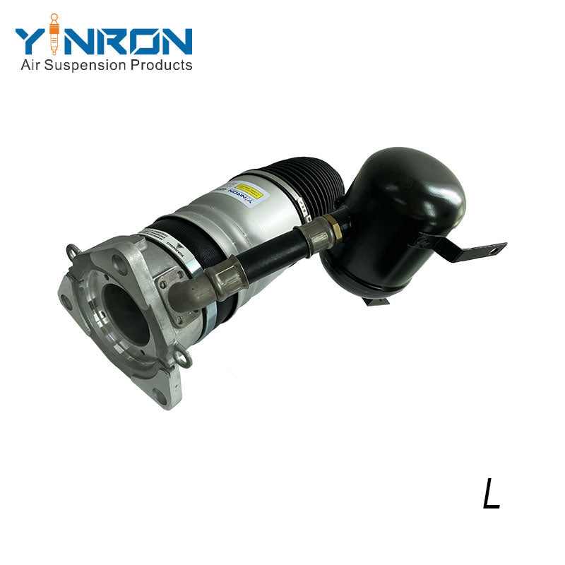 Detailed bottom mounting seat view for Audi A8 D3 4E rear left air suspension spring (4E0616001E)