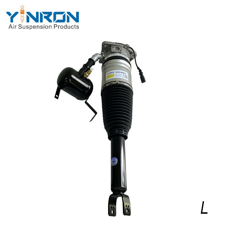 3D perspective view for Audi A8 D3 4E rear left air suspension strut (4E0616001E)