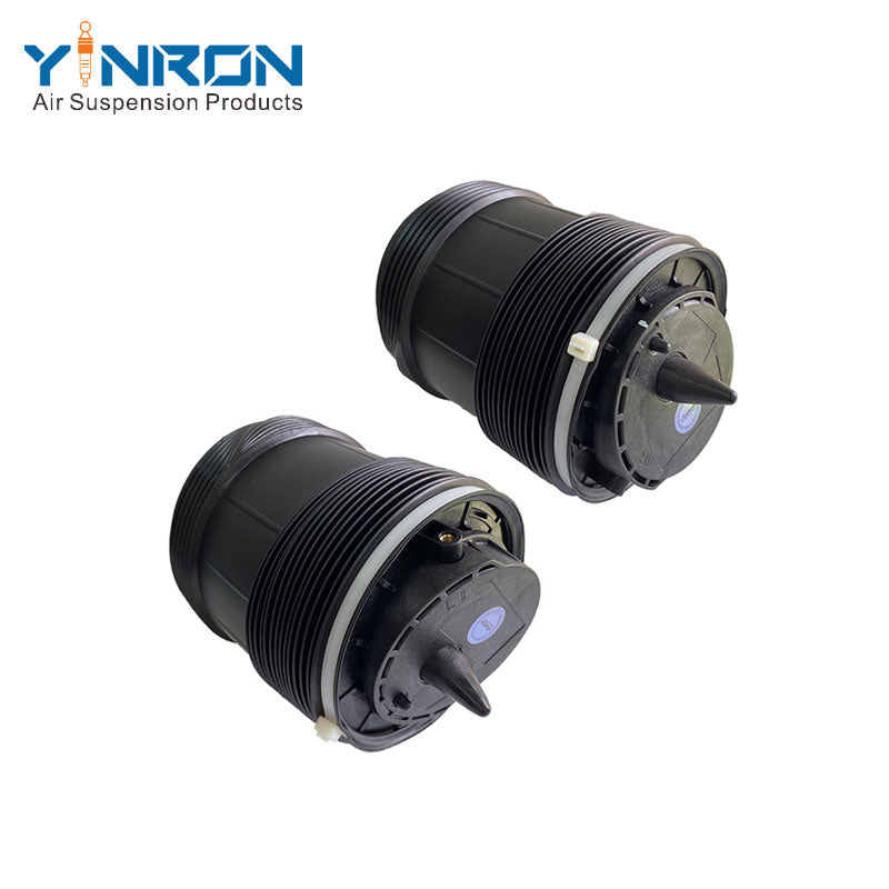 A pair of rear left and right air suspension springs for Audi Q7 4M (4M0616001Q and 4M0616002Q)