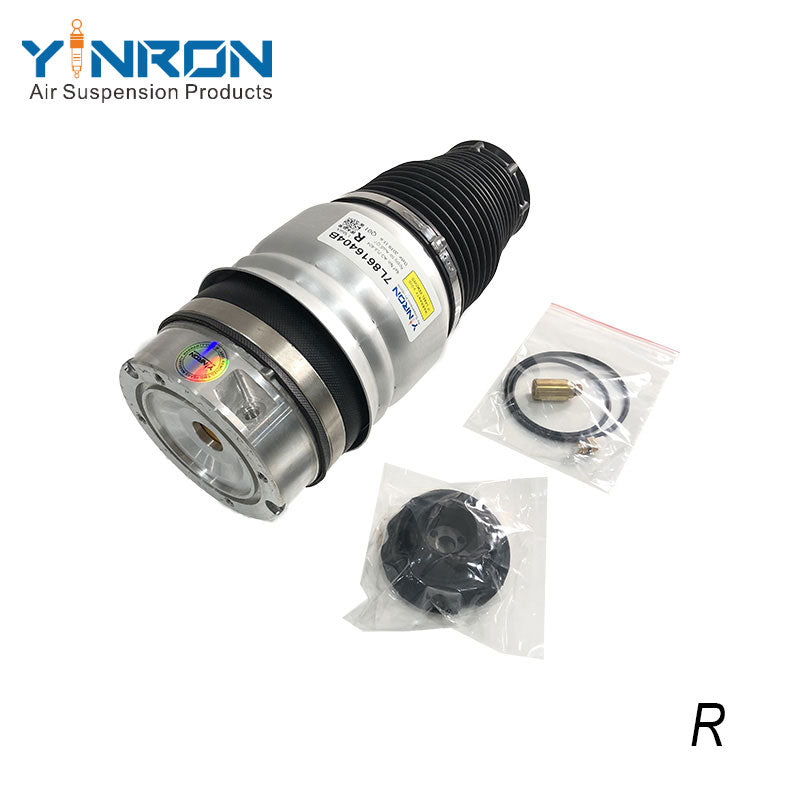 Full side view for Audi Q7 7L front right air suspension spring (7L8616404)