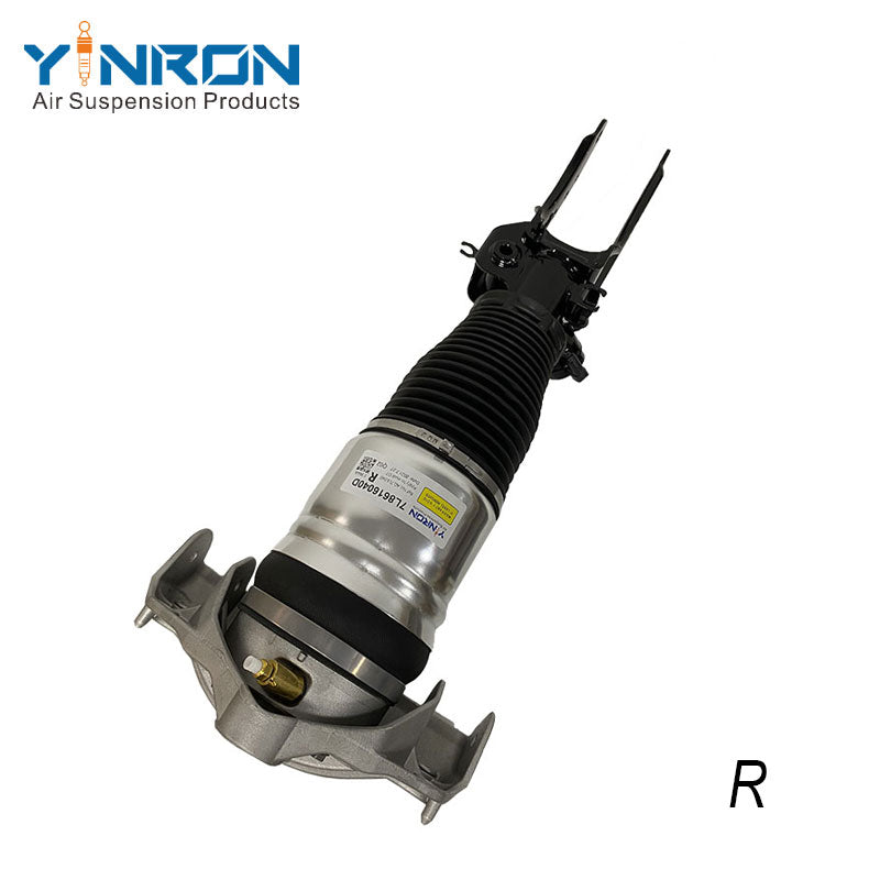 Full front view for Audi Q7 7L front right air suspension strut (7L8616040D)
