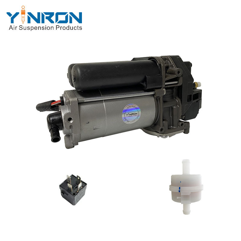 Full main view of Air Suspension Compressor Pump For Bentley Bentayga 4M0 (4M0616005F, with Relay & Air Filter)