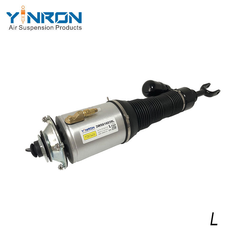 Side profile view for Bentley Continental GT GTC & Flying Spur front left air suspension strut 3W5616039L
