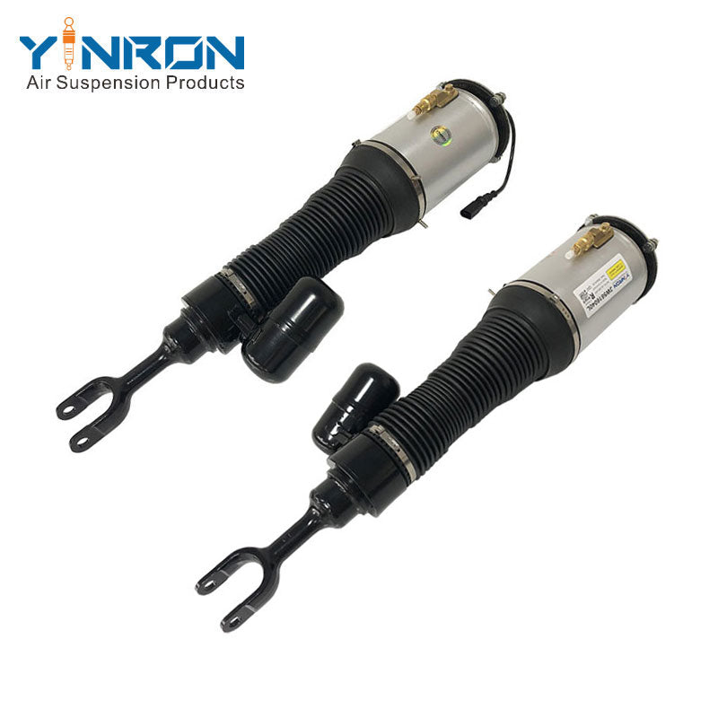 A pair of front left and right air suspension struts for Bentley Continental GT GTC & Flying Spur (3W5616039L and 3W5616040L)