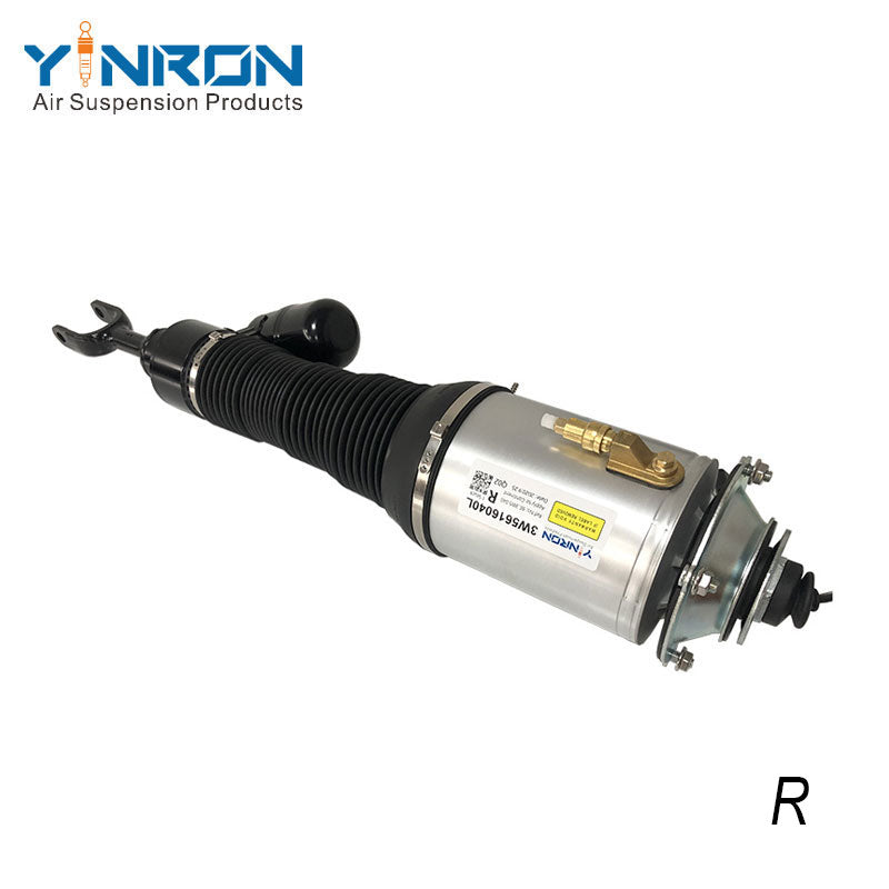 Full front view for Bentley Continental GT GTC & Flying Spur front right air suspension strut (3W5616040L)