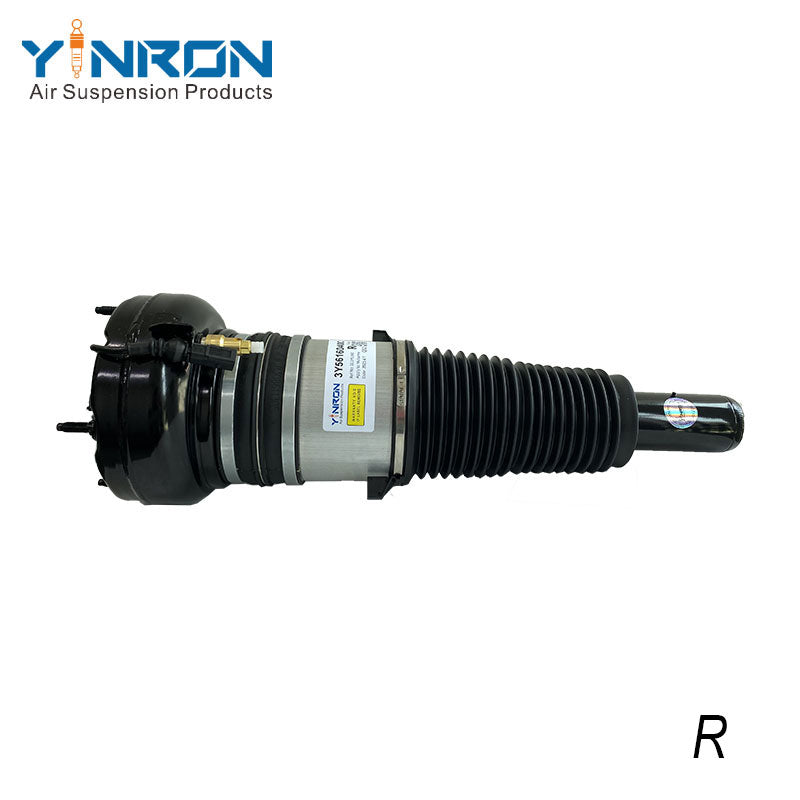 Straight eye-level view for Bentley Mulsanne front right air suspension strut (3Y5616040C)