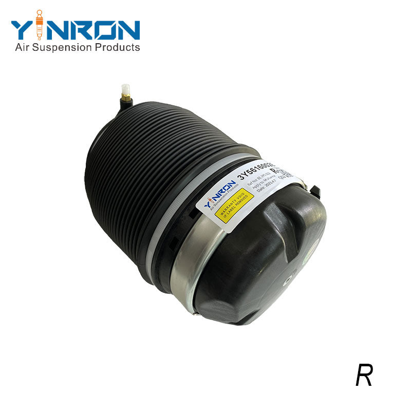Detailed bottom mounting base view for Bentley Mulsanne rear right air suspension spring (3Y5616002B)