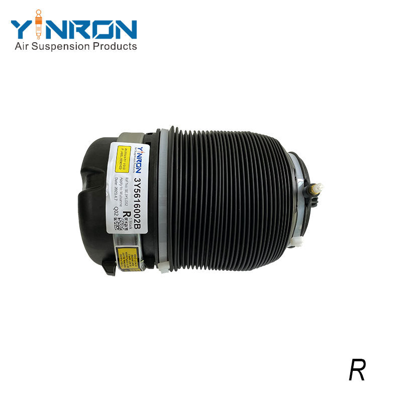 Straight eye-level view for Bentley Mulsanne rear right air suspension spring (3Y5616002B)