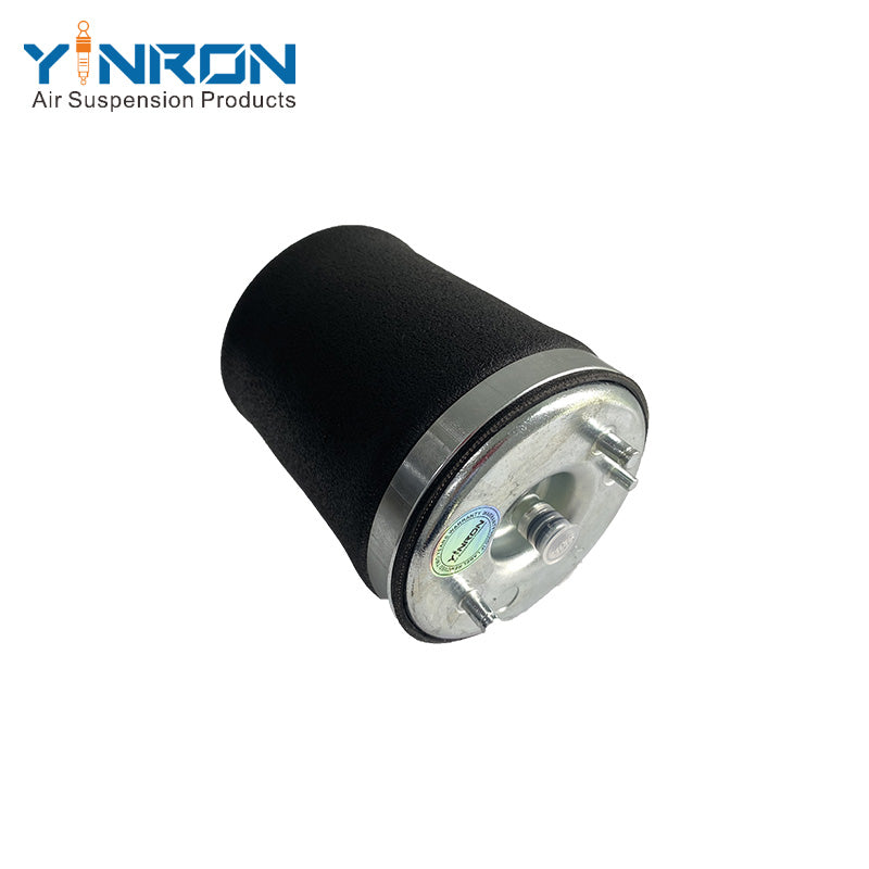 YINRON brand label and OEM part number on BMW 5-Series E39 rear air suspension spring pillow (37121094613)
