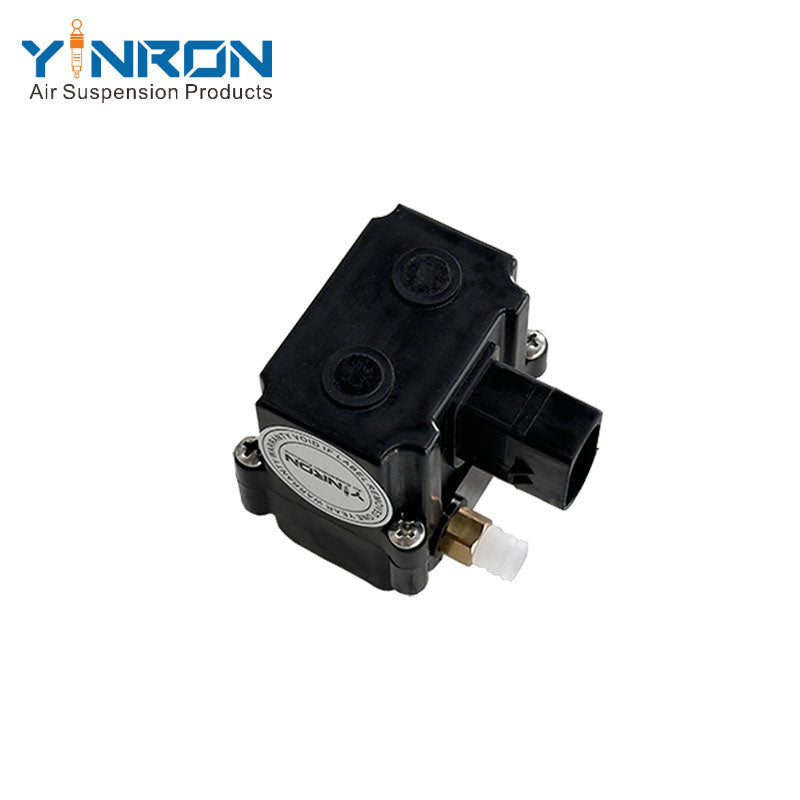 Top perspective view for BMW 5 Series F07 GT F11 air suspension valve block (37206875176)