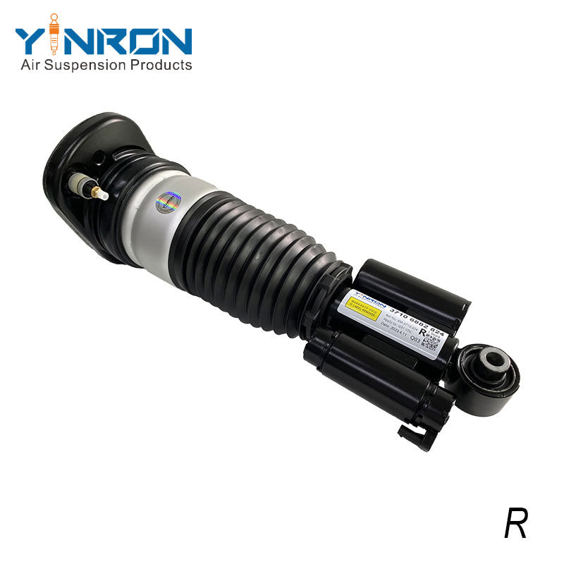 Full front view for BMW 5-Series G31 rear air suspension strut (37106882824) with VDC