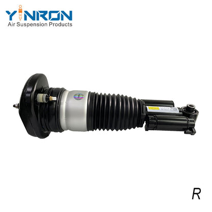 Professional side profile view for BMW 5-Series G31 rear air suspension strut (37106882824) with VDC