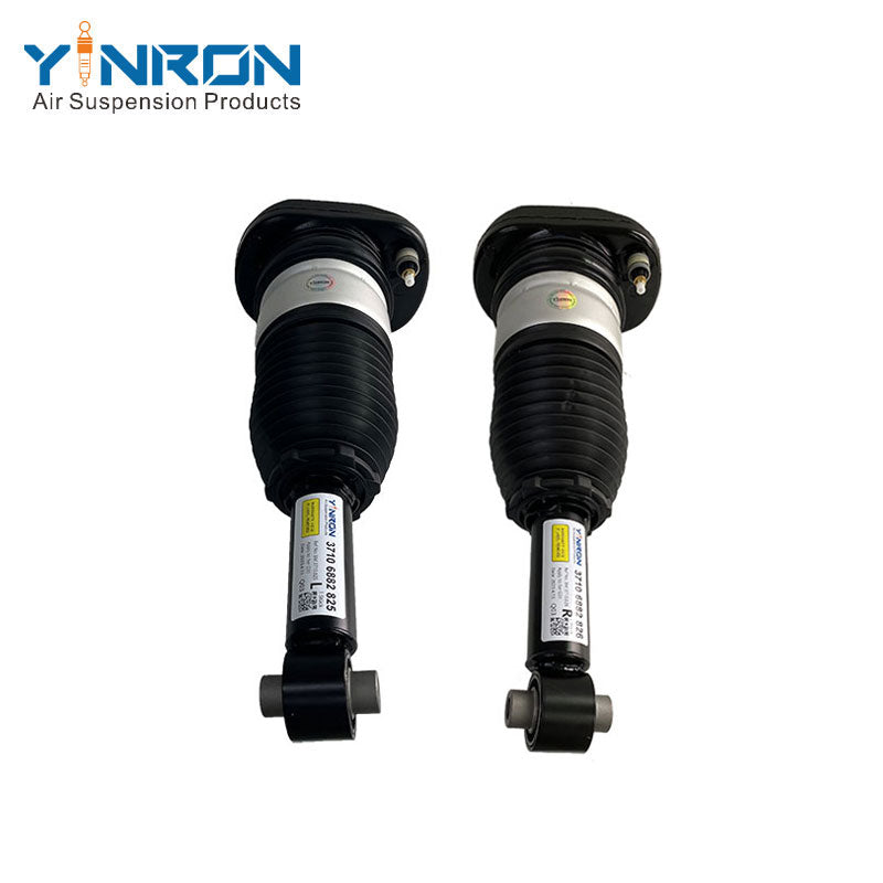 Matching pair set view for BMW 5-Series G31 rear air suspension struts (37106882825 and 37106882826) without VDC