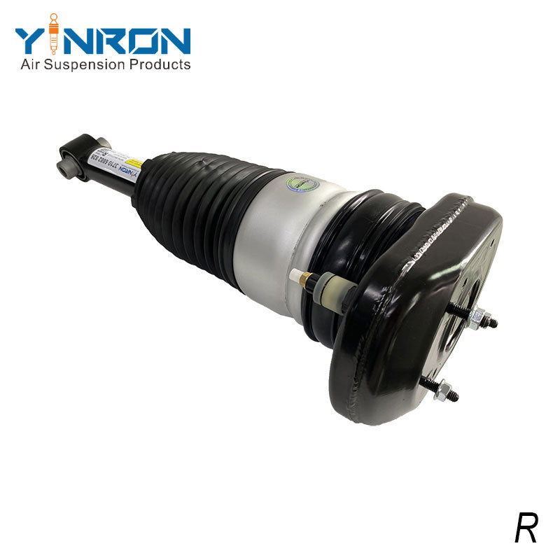 Reinforced bottom bracket view for BMW 5-Series G31 rear air suspension strut (37106882826) without VDC