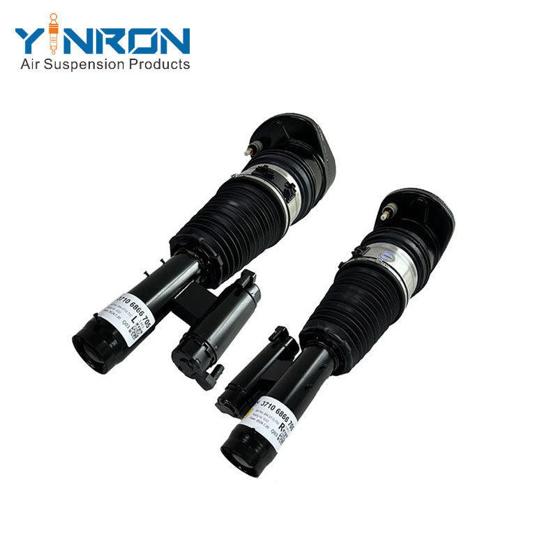 A pair for front left and right air suspension struts with VDC (xDrive) for BMW 6-Series G32 GT (37106866705 and 37106866706)