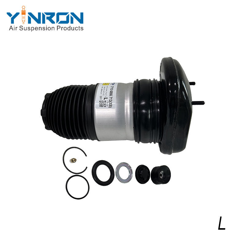 Detailed side view for BMW 6-Series G32 GT rear air suspension spring (37106872967) with RWD & AWD