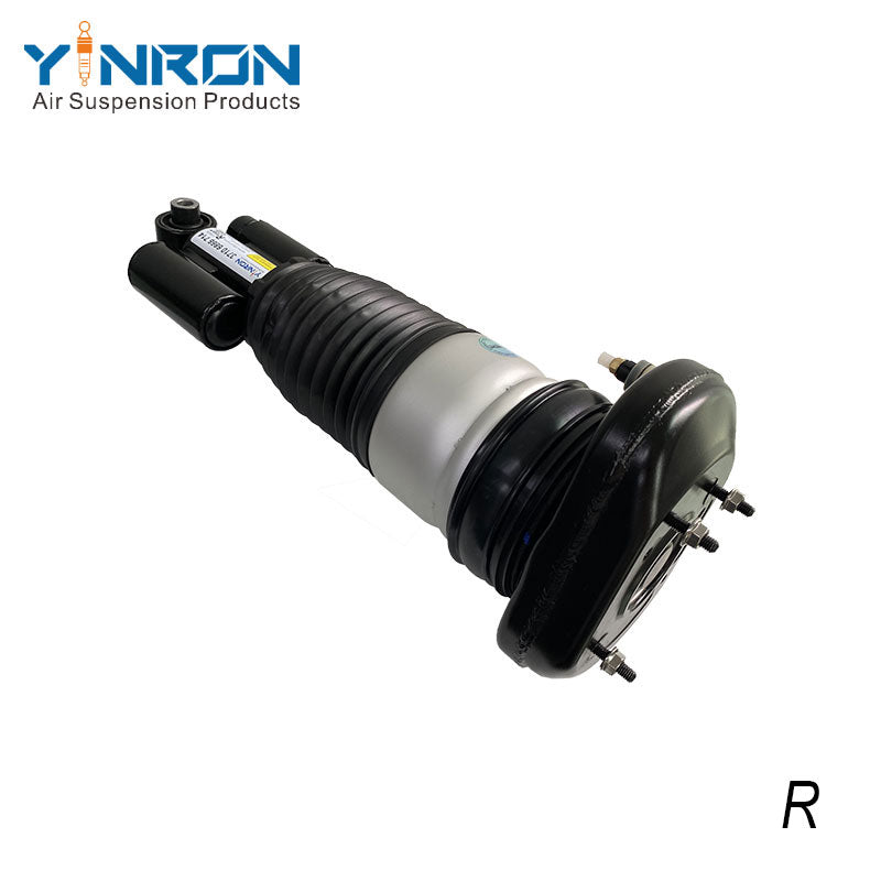 Detailed bottom mounting view for BMW 6-Series G32 rear right air suspension strut with VDC (37106866714)