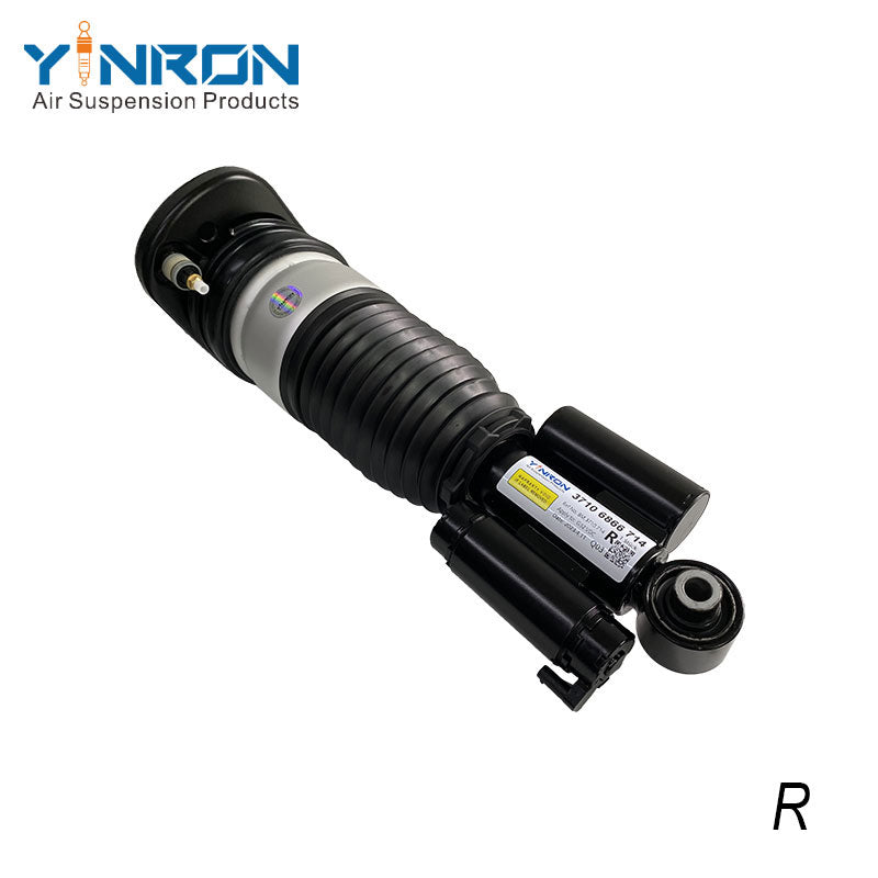 Detailed side view for BMW 6-Series G32 rear air suspension strut (37106866714) with VDC